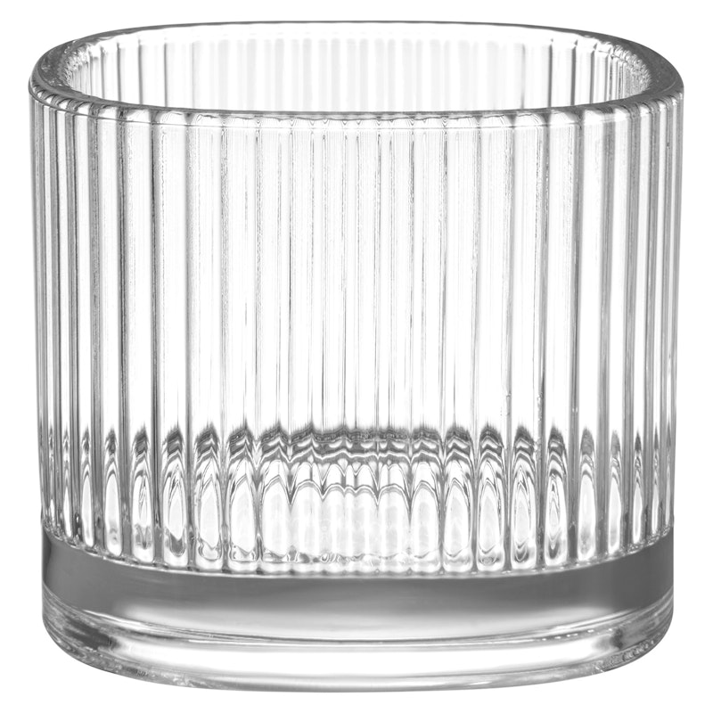 Magica Candle Holder Super Circle 70 mm, Clear