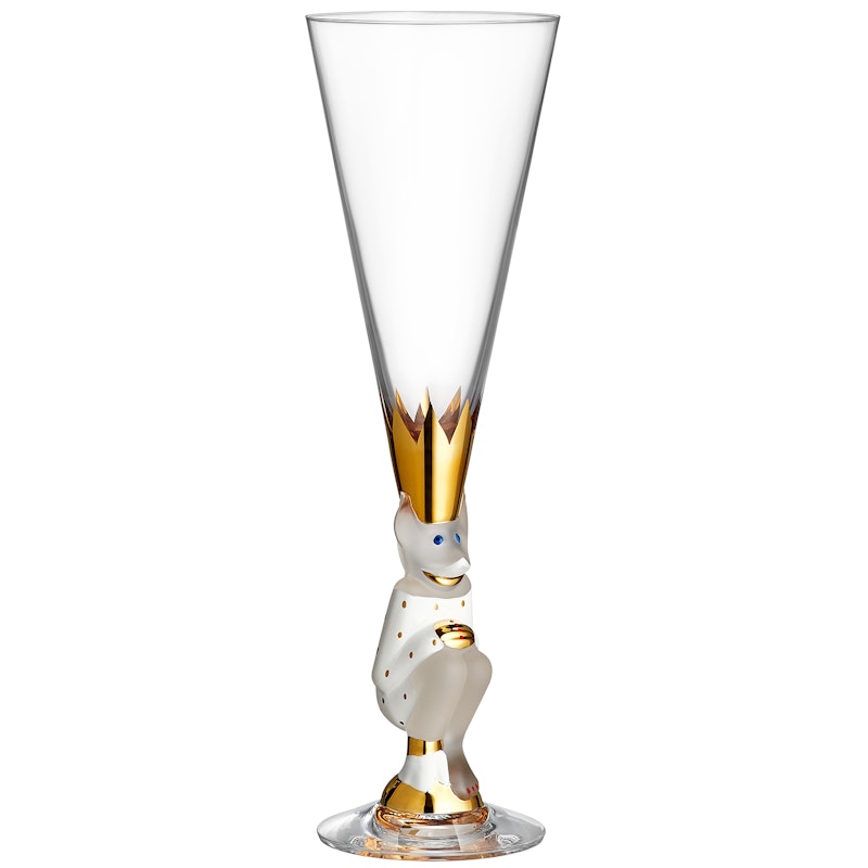 Nobel The Sparkling Devil Champagne Glass 19 cl, White