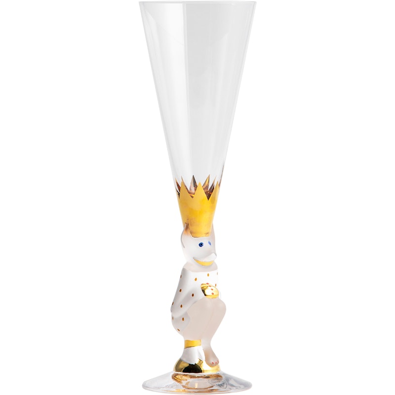 Nobel The Sparkling Devil Champagne Glass 19 cl, White