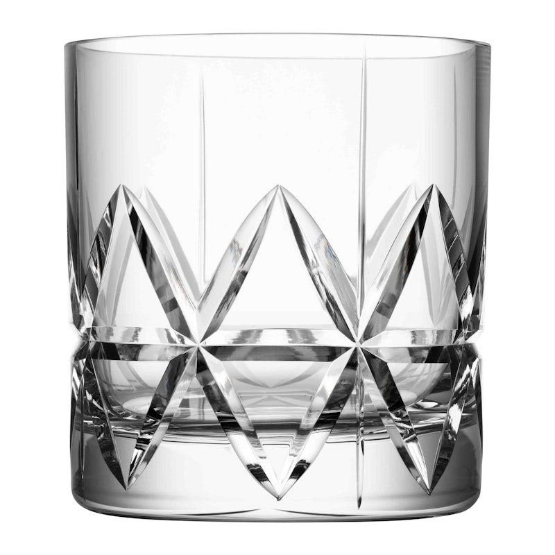 Peak Double Old Fashioned Whiskey Glass 34 cl 4 Pack