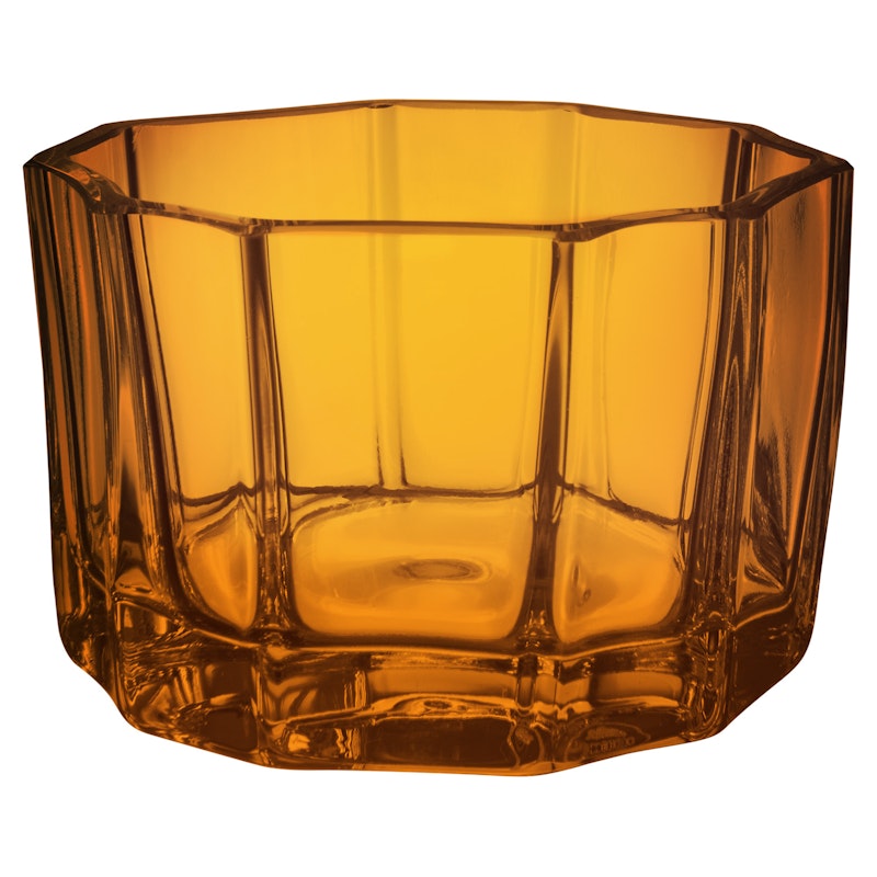 Reed Candle Holder 45 mm, Amber