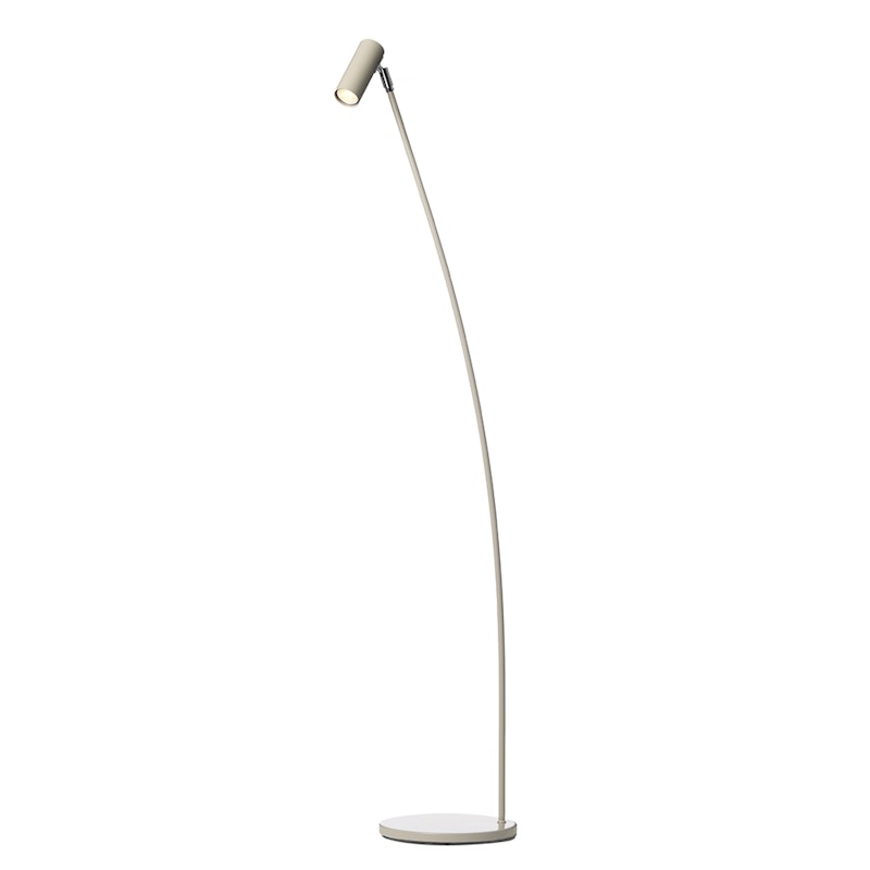 Puck Floor Lamp, Warm Grey