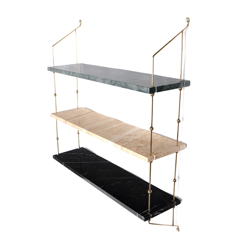 Morse Shelf, Mix/Brass