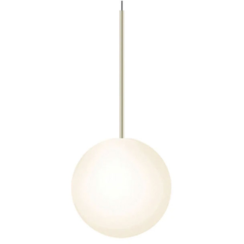 Bola Sphere Pendant 25.4 cm, Brass