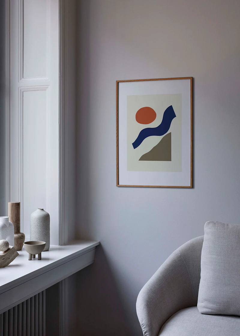 Paper Collective CHARCOAL 02 50×70cm Poster, 50x70 cm from Paper Collective | RoyalDesign.co.uk