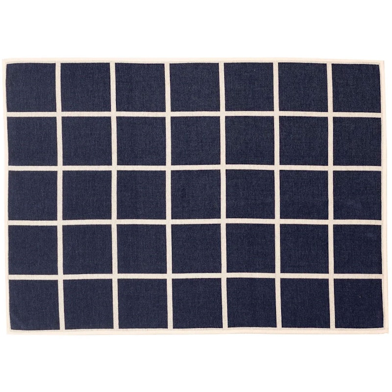 Criss Blanket 140x200 cm, Dark Blue