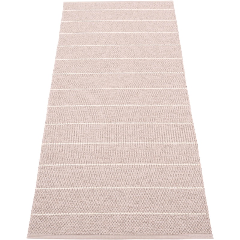 Carl Rug Pale Rose / Pearl Pink, 70x180 cm