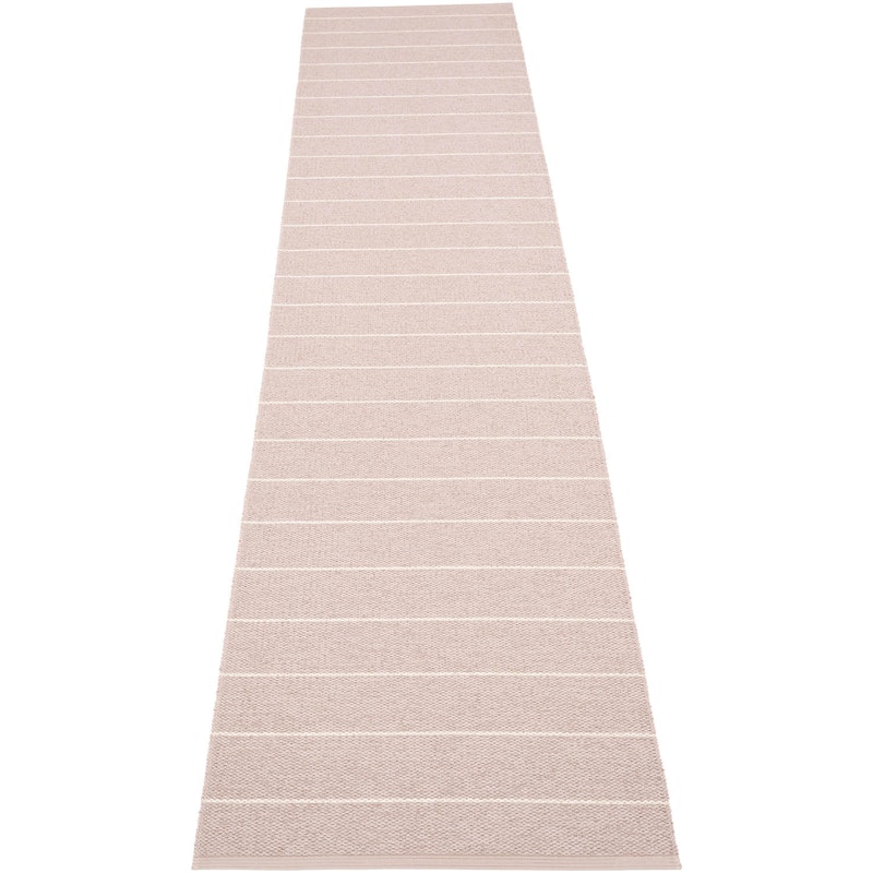 Carl Rug Pale Rose / Pearl Pink, 70x350 cm