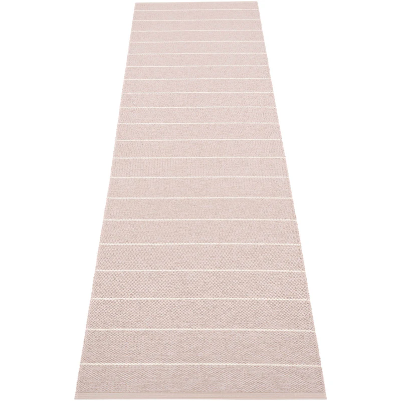 Carl Rug Pale Rose / Pearl Pink, 70x270 cm