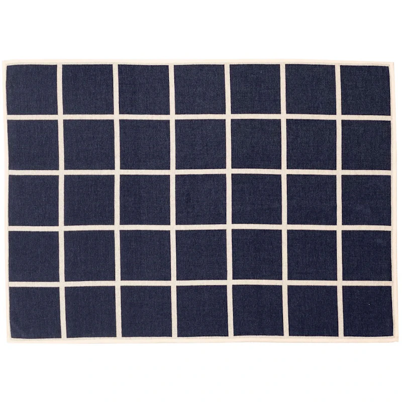 Criss Blanket 140x200 cm, Dark Blue