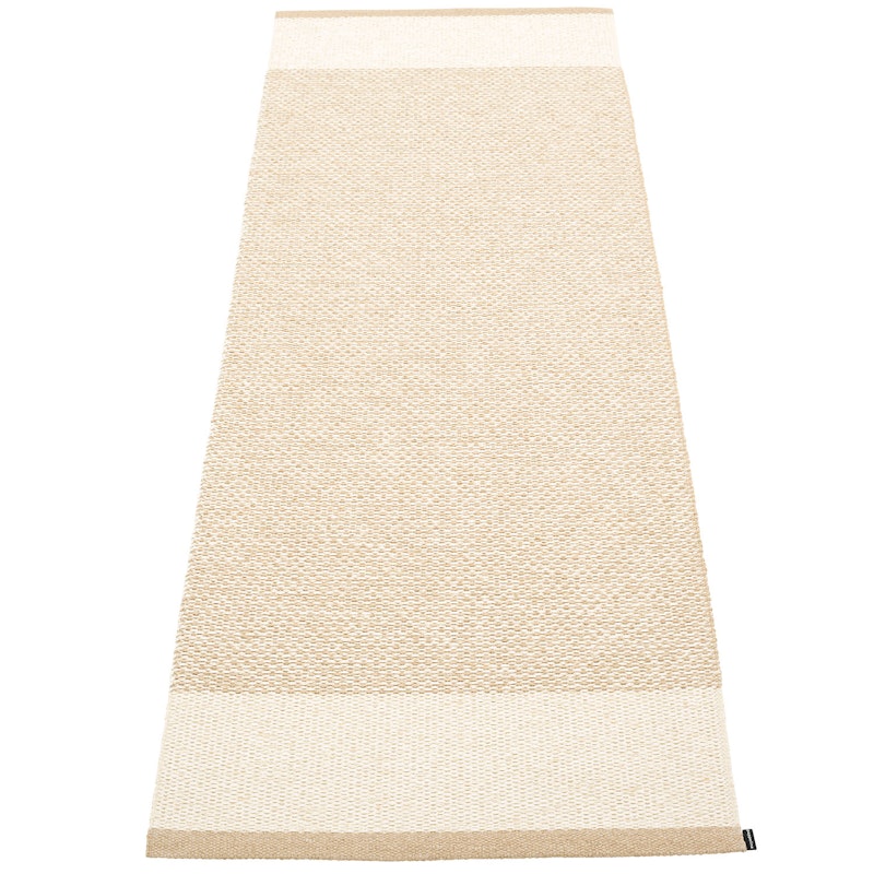 Edit Rug Beige / Vanilla / Metallic, 70x200 cm