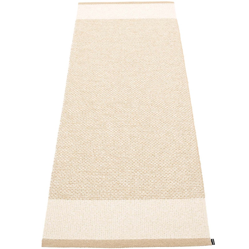 Edit Rug Beige / Vanilla / Metallic, 85x260 cm