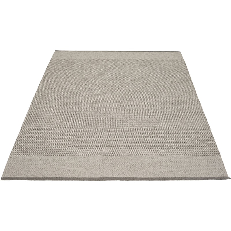 Edit Rug Charcoal / Warm Grey / Stone Metallic, 140x200 cm