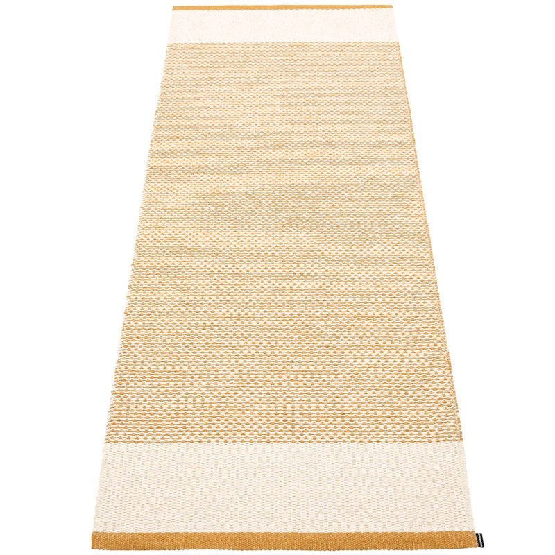 Edit Rug Ochre / Vanilla / Beige Metallic, 70x200 cm