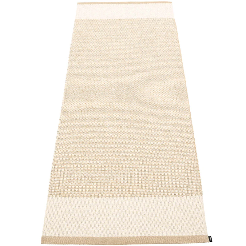 Edit Rug Beige / Vanilla / Metallic, 85x260 cm