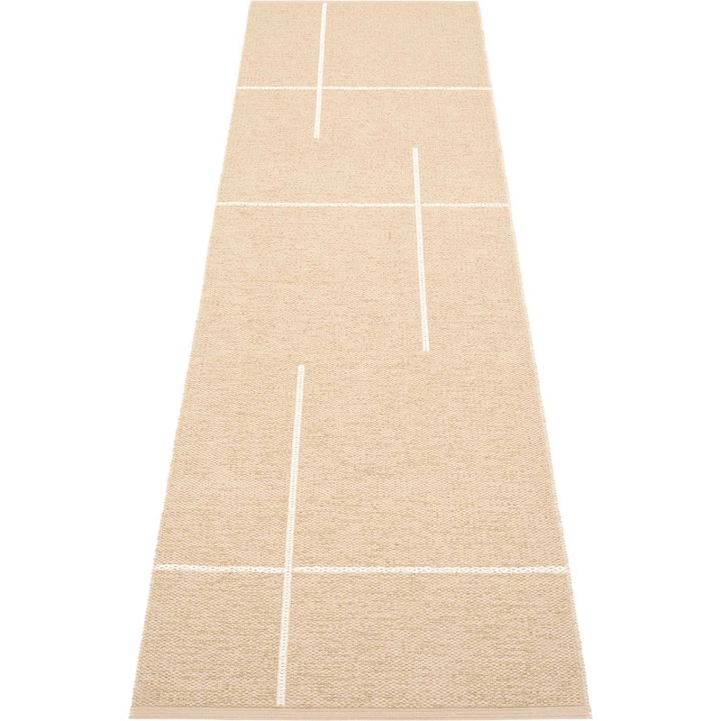 Fred Rug 70x270 cm, Beige / Vanilla