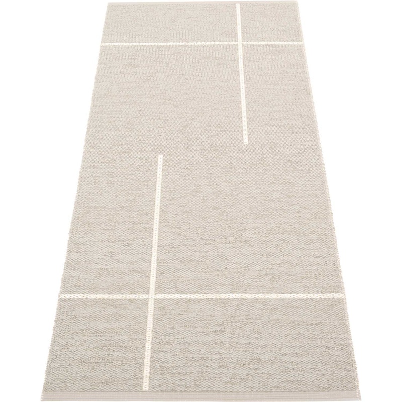 Fred Rug 70x180 cm, Linen / Vanilla