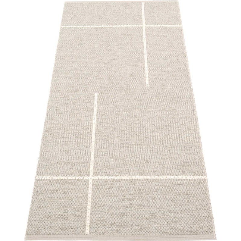 Fred Rug 70x180 cm, Linen / Vanilla