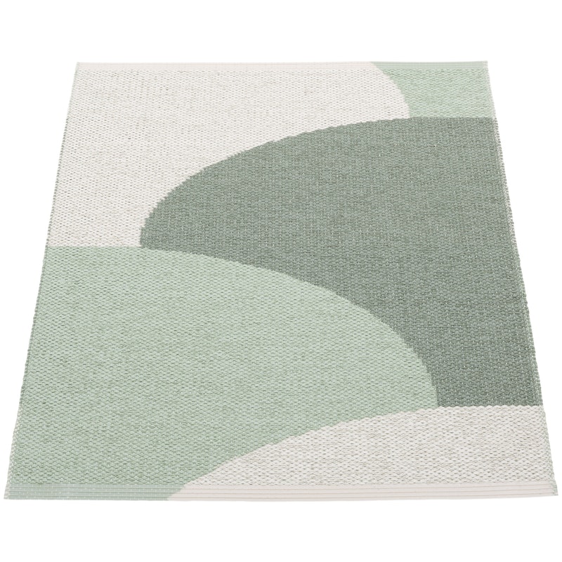 Hill Rug 70x90 cm, Army / Misty Mint / Fossil Grey