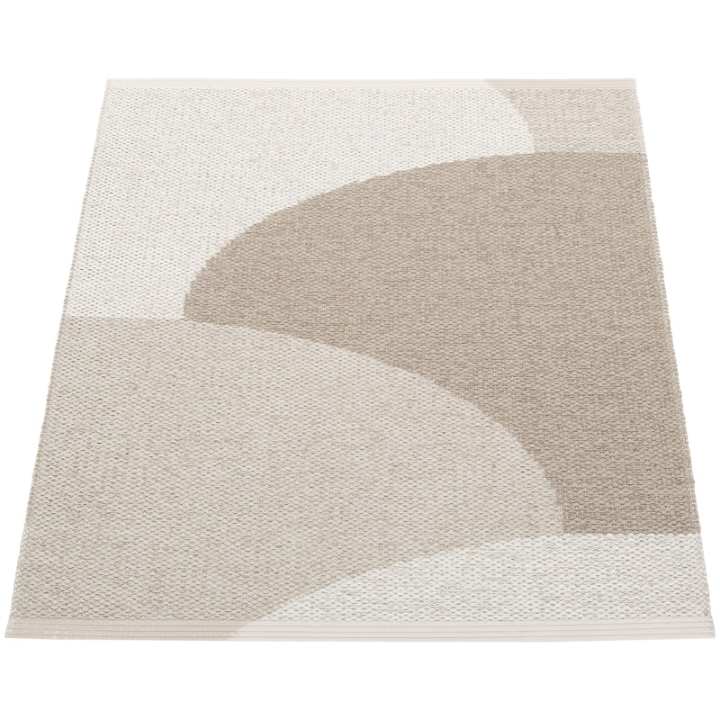Hill Rug 70x90 cm, Dark Linen / Linen / Fossil Grey