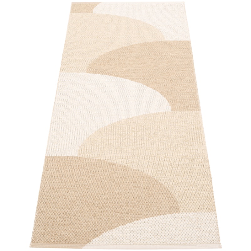 Hill Rug 70x180 cm, Vanilla / Beige / Cream