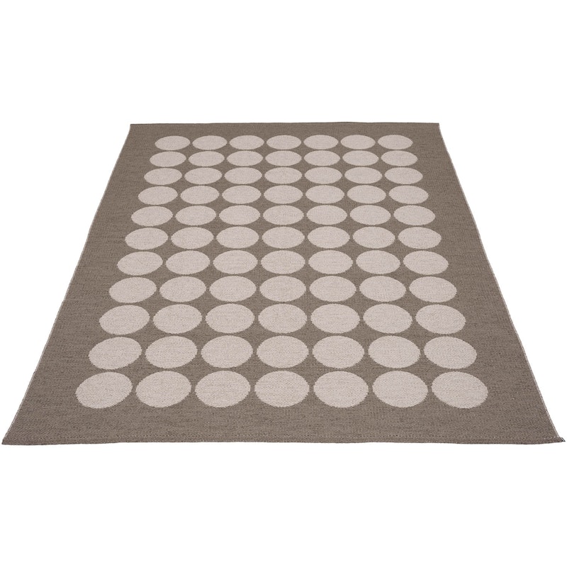 Hugo Rug 180x260 cm, Walnut/Linen