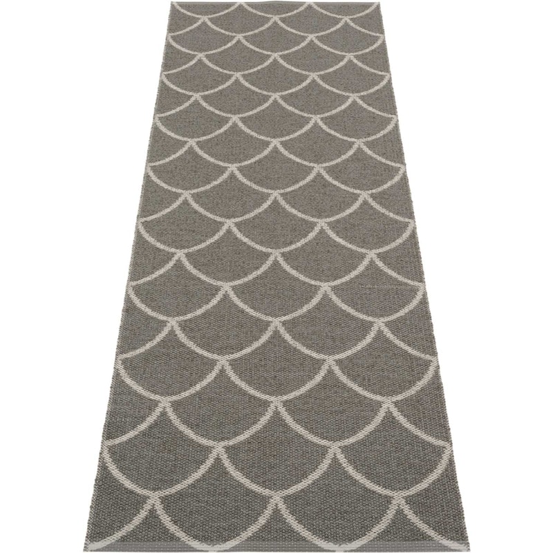 Kotte Rug Charcoal/ Warm Grey, 70x225 cm