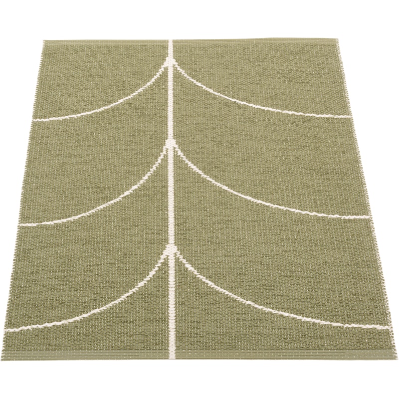 Leif Plastic Rug Pine / Vanilla, 70x90 cm