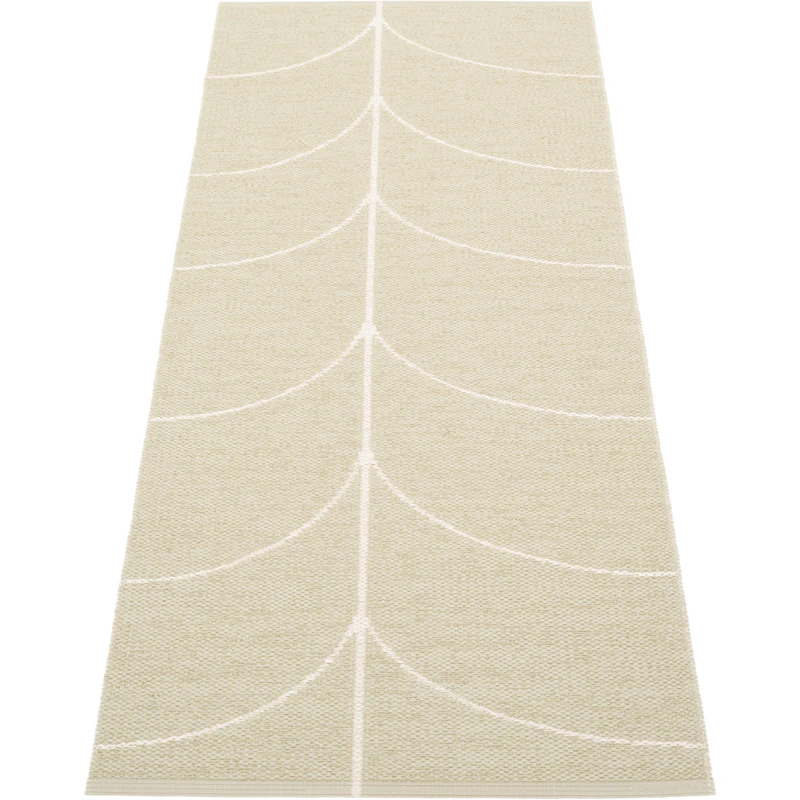 Leif Plastic Rug Seagrass / Vanilla, 70x180 cm