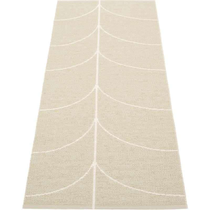 Leif Plastic Rug Seagrass / Vanilla, 70x180 cm