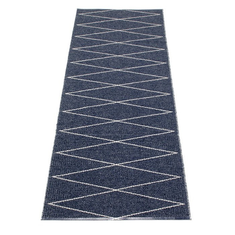 Max Rug 70x240 cm, Darkblue/Vanilla