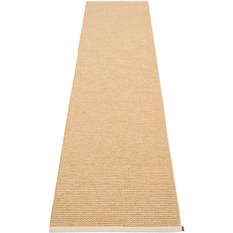 Mono Rug Ochre/Cream, 70x300 cm