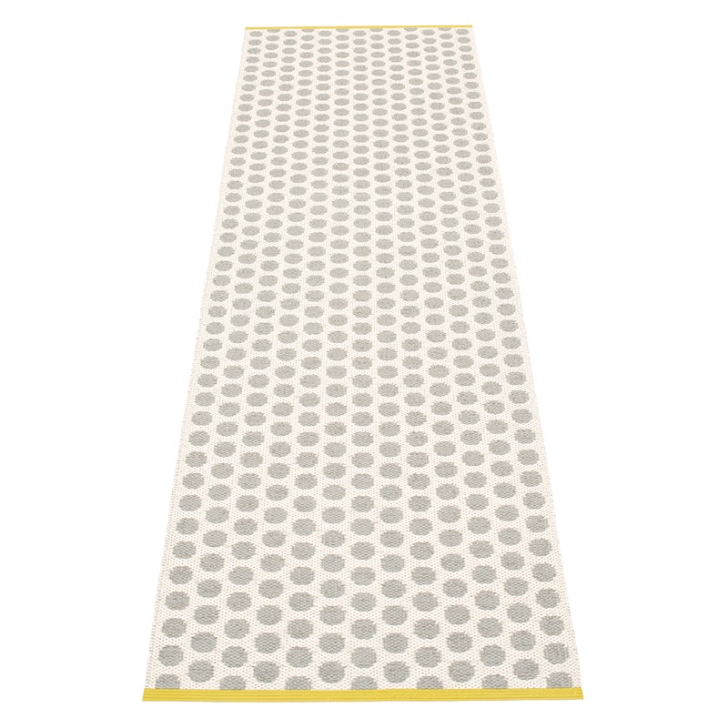 Noa Rug 70x250 cm, Warm Grey/Vanilla/Mustard