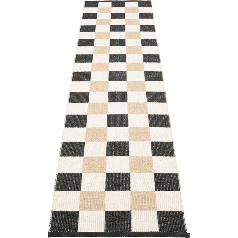 Pix Rug Black / Vanilla / Beige, 70x300 cm