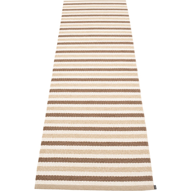 Teo Rug Brown / Beige / Vanilla, 70x240 cm