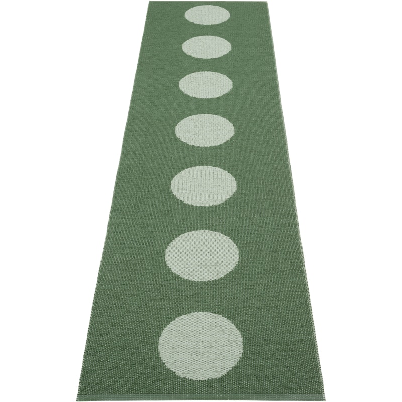 Vera Pop Rug 70x280 cm, Leaf / Misty Mint