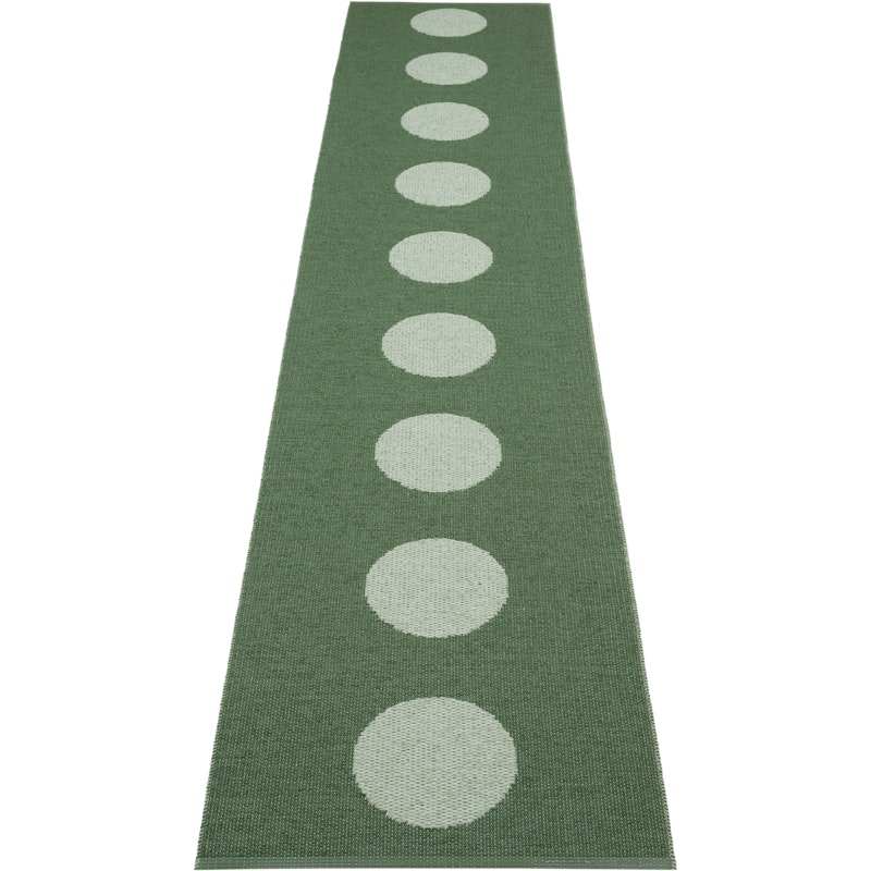 Vera Pop Rug 70x360 cm, Leaf / Misty Mint