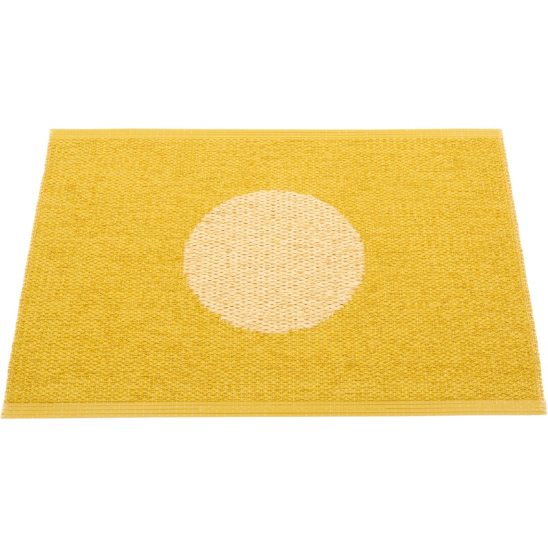 Vera Pop Rug 50x70 cm, Mustard / Pale Yellow