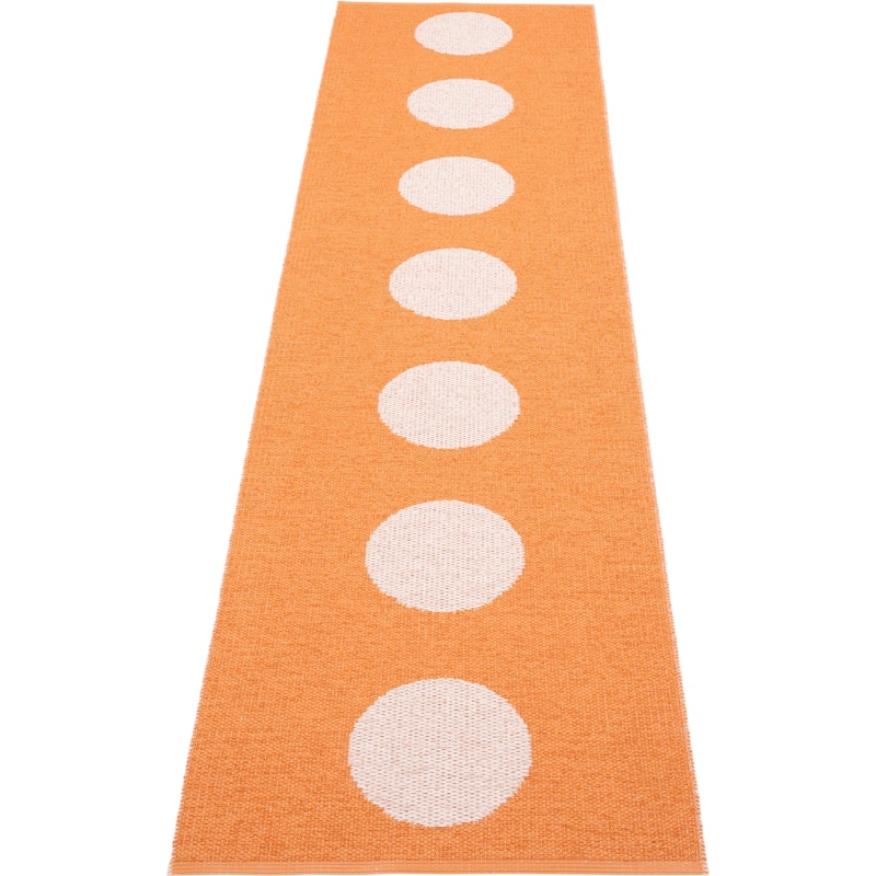 Vera Pop Rug 70x280 cm, Pale Orange / Pearl Pink