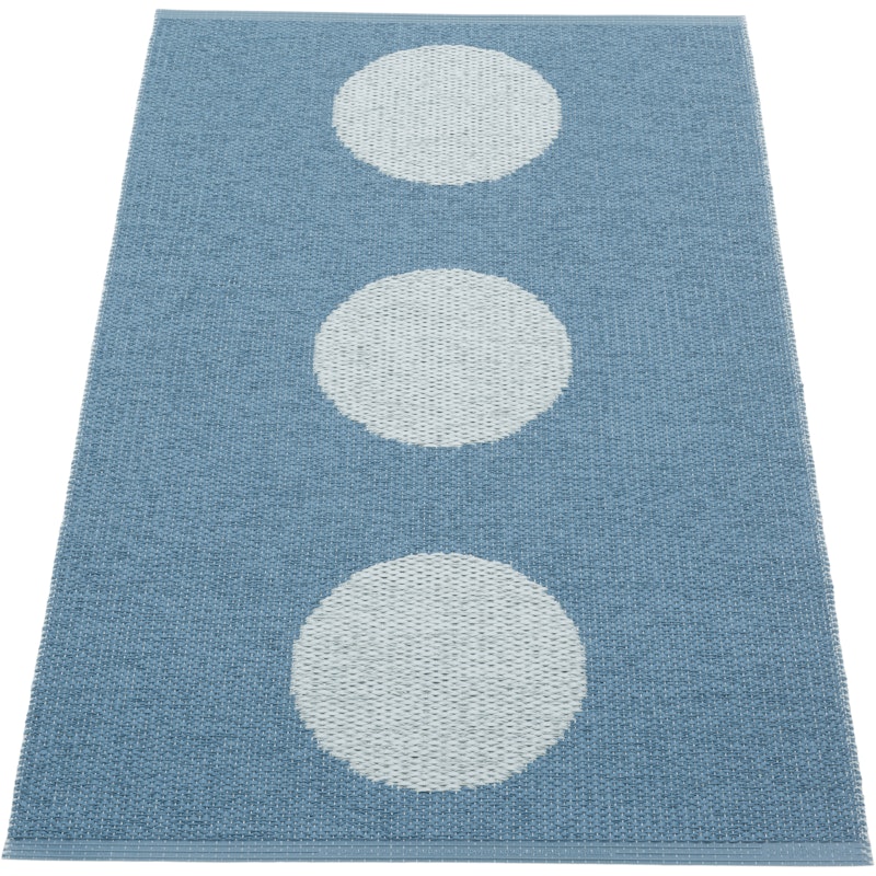 Vera Pop Rug 70x120 cm, River Blue / Blue Fog