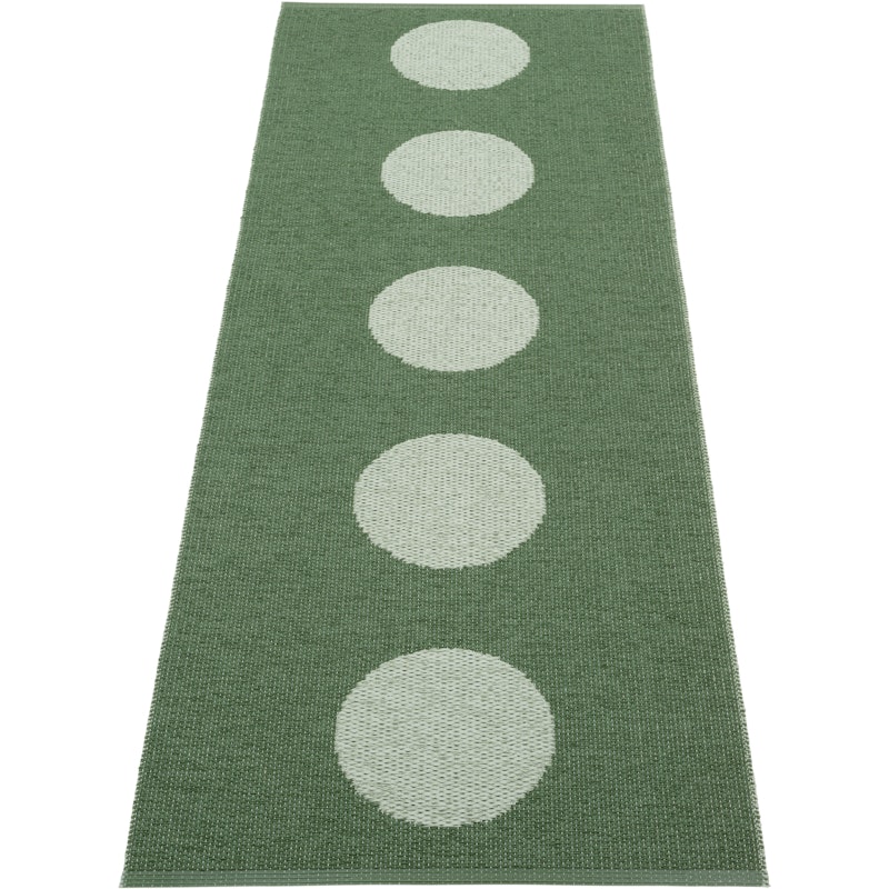 Vera Pop Rug 70x200 cm, Leaf / Misty Mint
