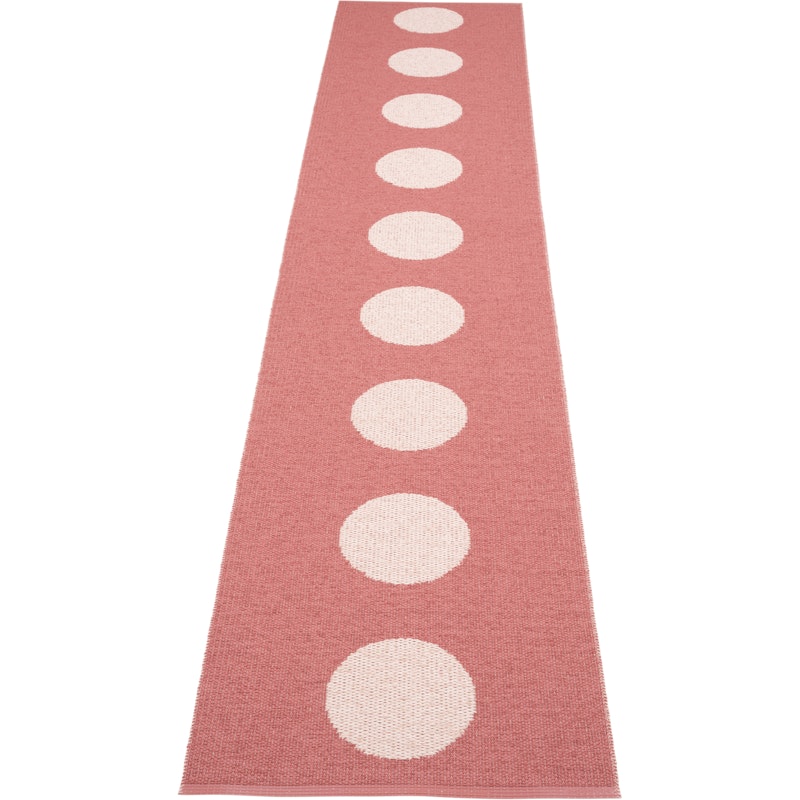 Vera Pop Rug 70x360 cm, Blush / Pearl Pink
