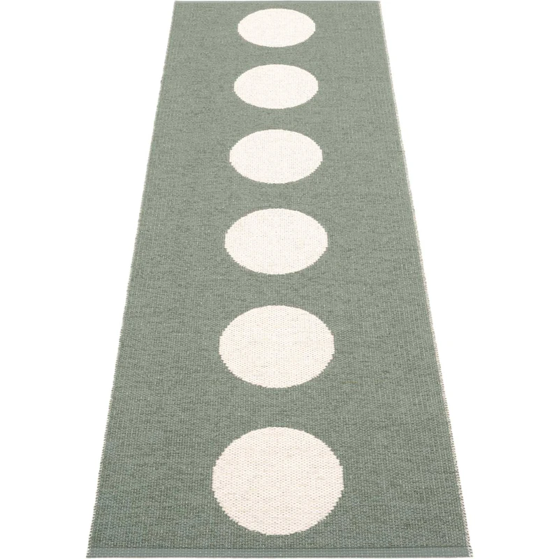 Vera Rug Army/ Vanilla, 70x225 cm