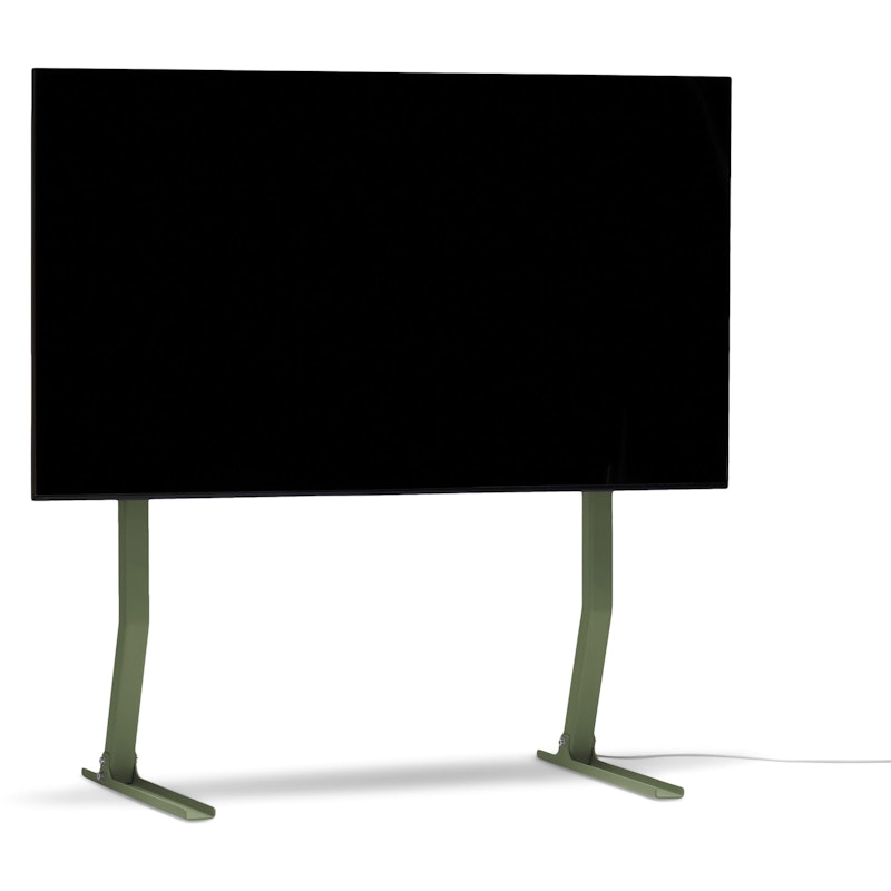 Bendy Tall Tv Stand, Mossy Green