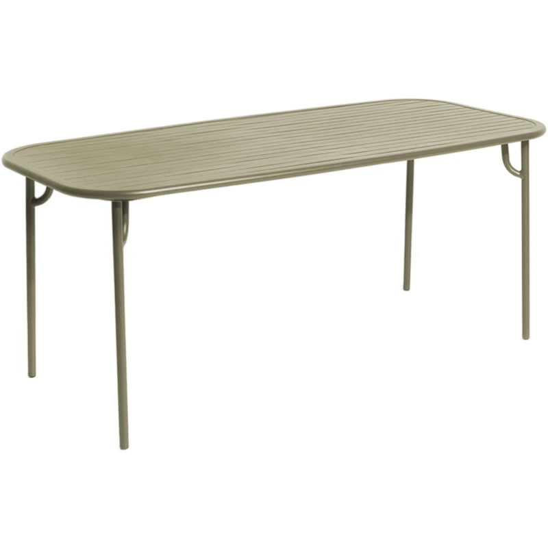 Week-End - Rectangular - Medium Jade Green