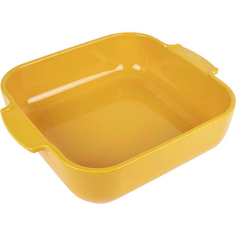 Appolia Oven Dish Square 28 cm, Saffron Yellow