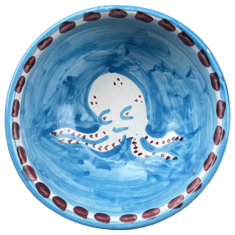 Amalfi Bowl 13 cm, Turquoise