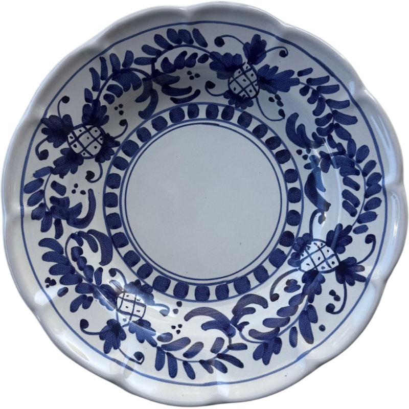 Positano Deep Plate 26 cm, Blue