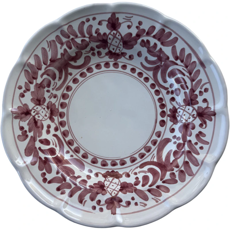 Positano Deep Plate 26 cm, Red