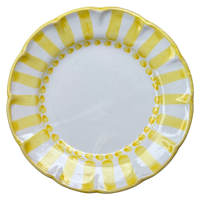 Riviera Side Plate 20 cm, Yellow